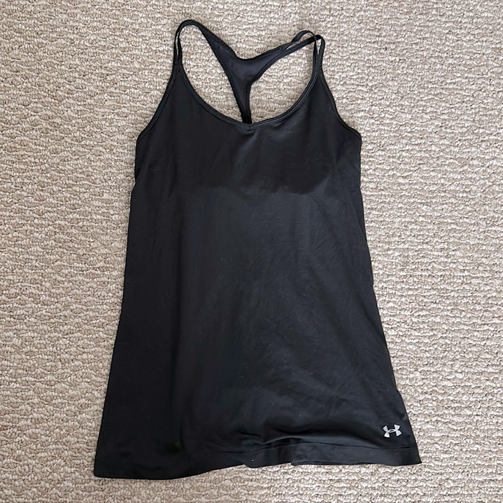 Underarmor racerback with built in bra